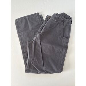 KEY Industries Mens Carpenter Pants Charcoal Gray Size 38x32 Workwear Cotton